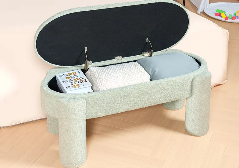 PINPLUS Bench with Solid Wood Frame Green (4)