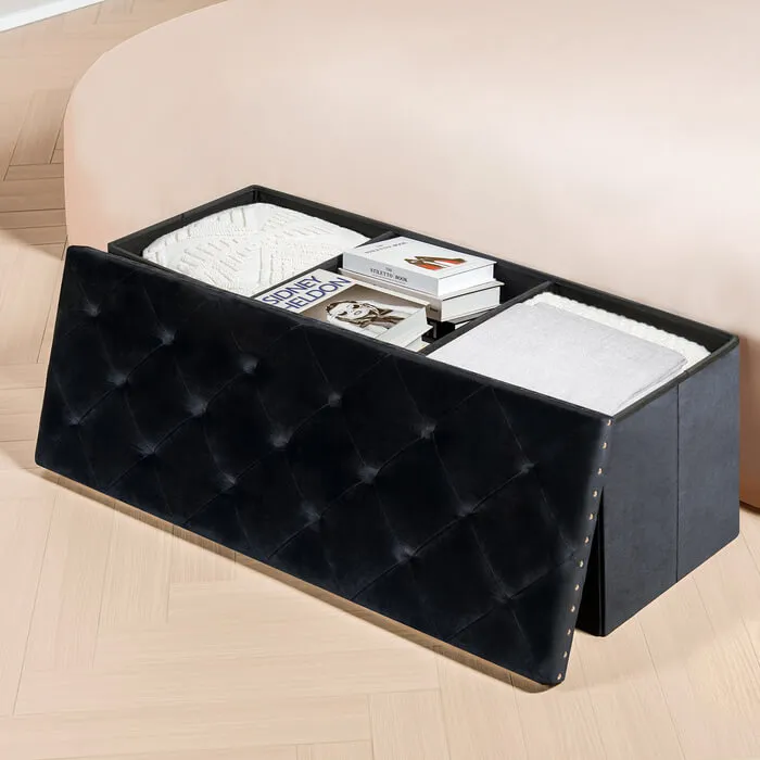 PINPLUS large ottoman with storage 1-2