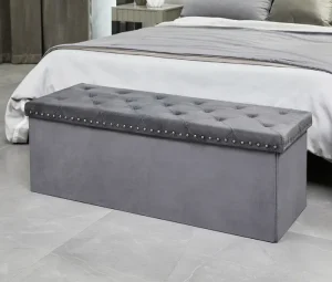 Large Storage Bench Grey 2