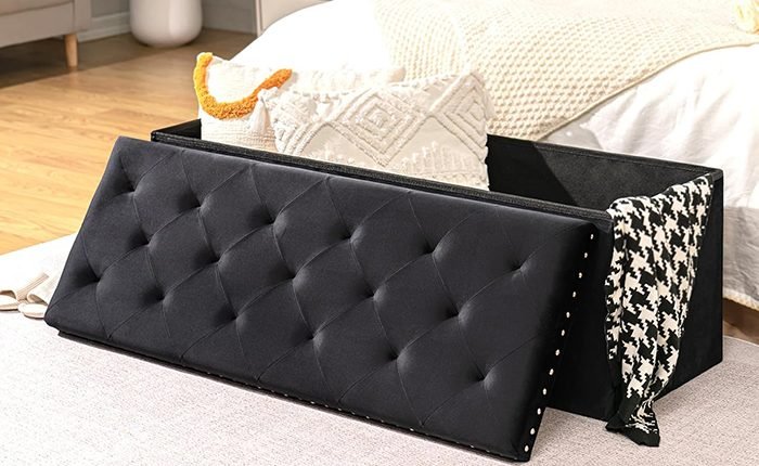 large ottoman bench black 1-1